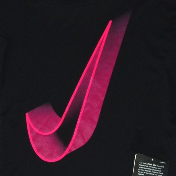 Nike Under Armour Tee Big Swoosh 3D Logo Top Shirt Lot Athletics Girls BTS - Picture 3 of 8